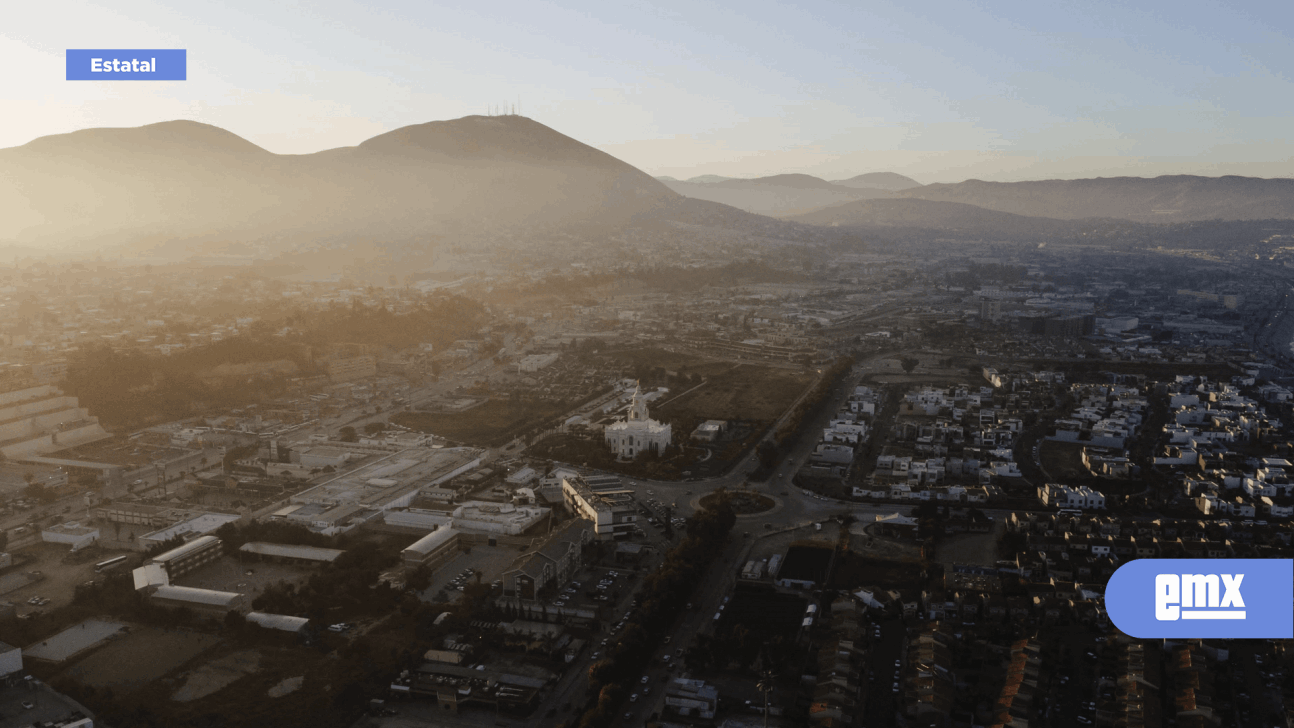 EMX-Vista panorámica de la Tercera Etapa Río Tijuana