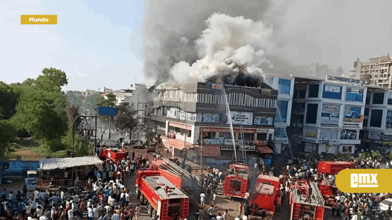 EMX-Incendio en una zona de juegos en India deja 16 muertos; la mayoría son niños
