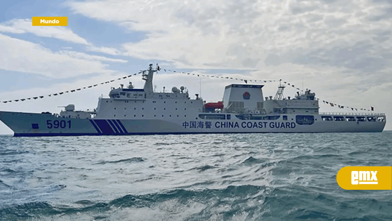 EMX-Filipinas denunció la intromisión del buque más grande de la Guardia Costera china en sus aguas