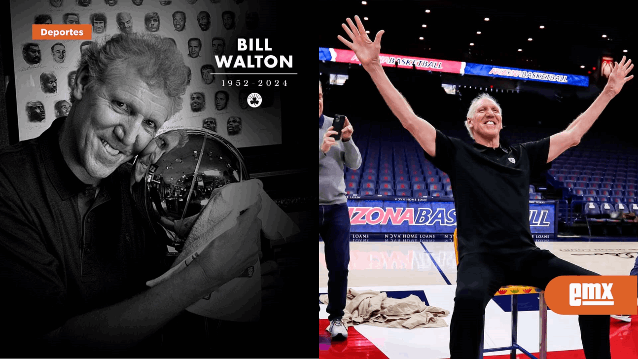 EMX-Fallece leyenda de la NBA Bill Walton