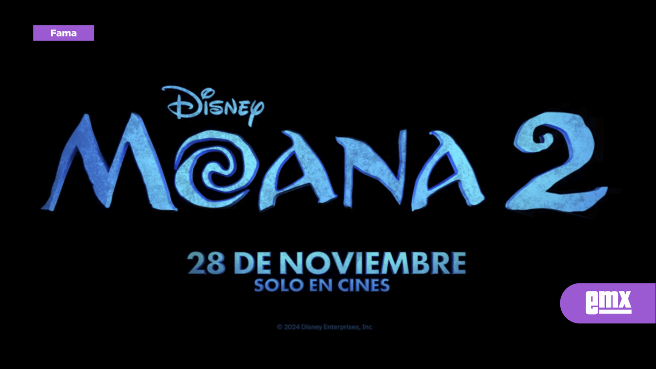 EMX-'Moana 2': revelan primer tráiler de la película; ¡regresa Maui!