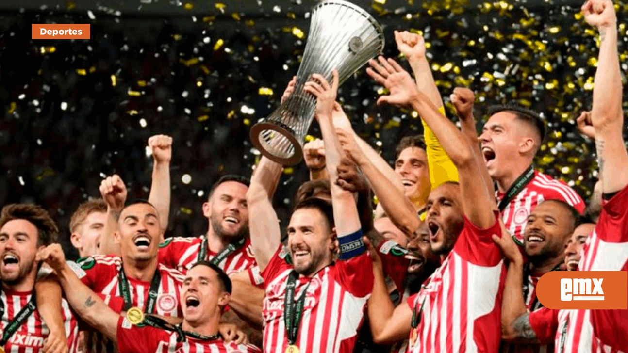 EMX-OLYMPIACOS GANA LA CONFERENCE LEAGUE; ES EL PRIMER TÍTULO EUROPEO PARA GRECIA