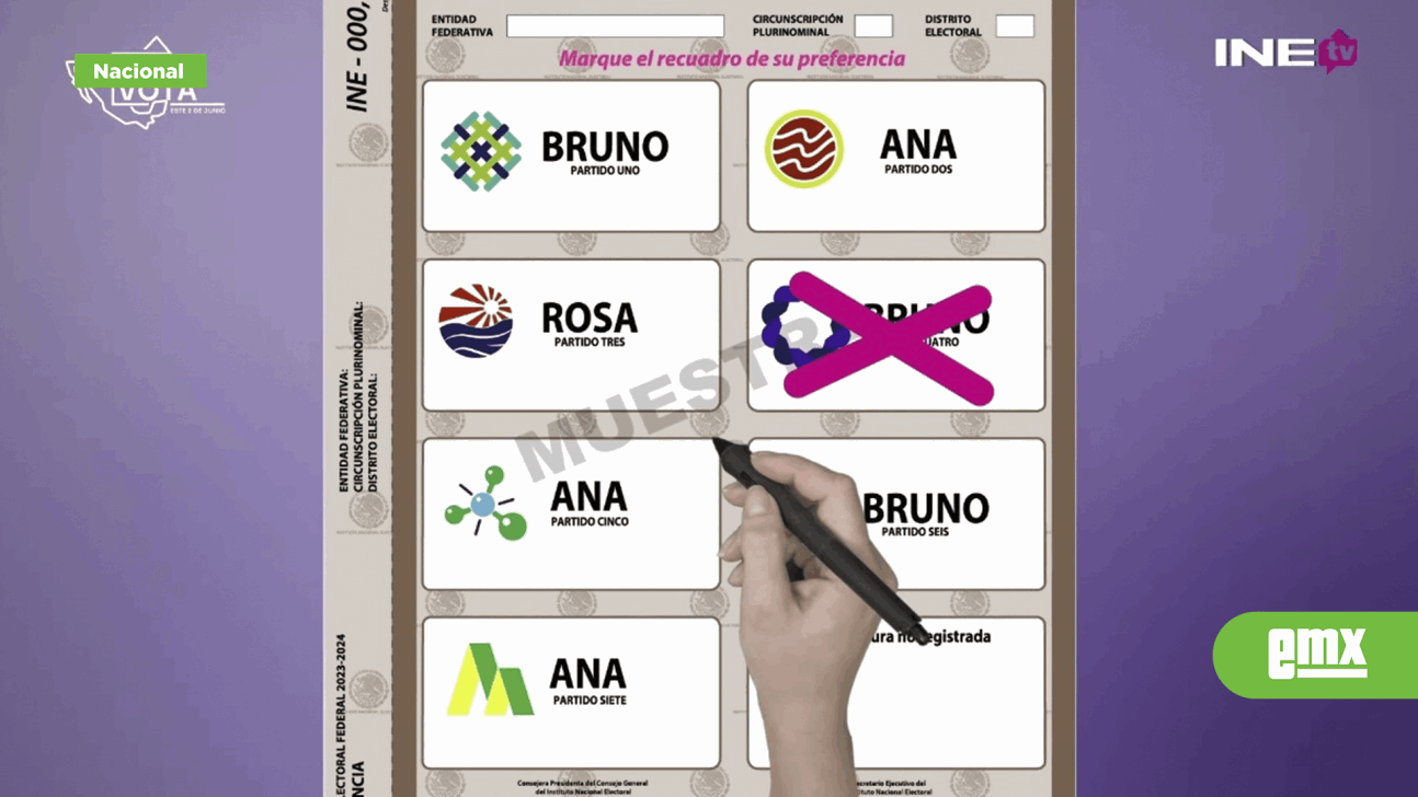 EMX-¿Sabes cómo votar correctamente? 