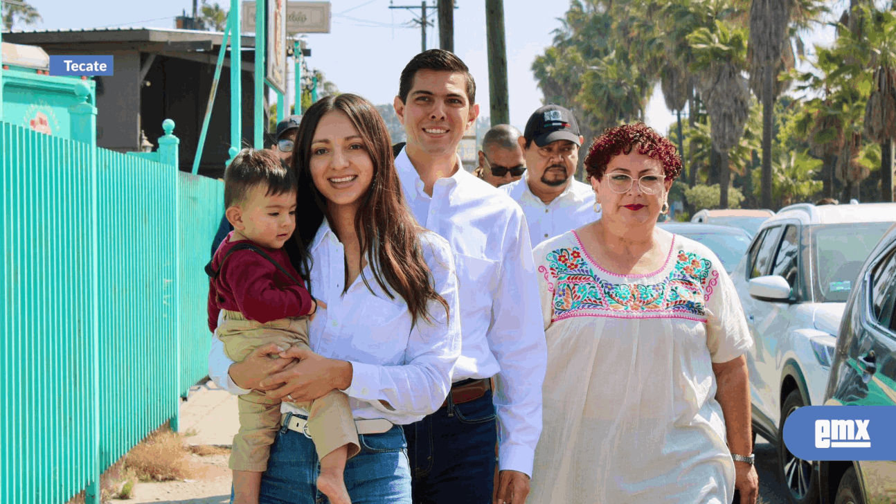 EMX-ACUDE ROMÁN COTA A VOTAR POR UN TECATE AL 100