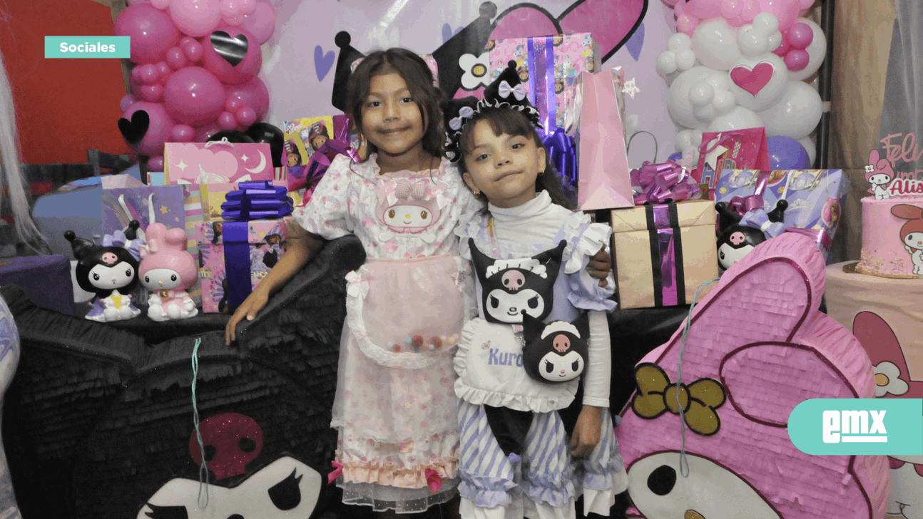 EMX-Celebran cumpleaños Alisson Hernández y Katerin Verdugo
