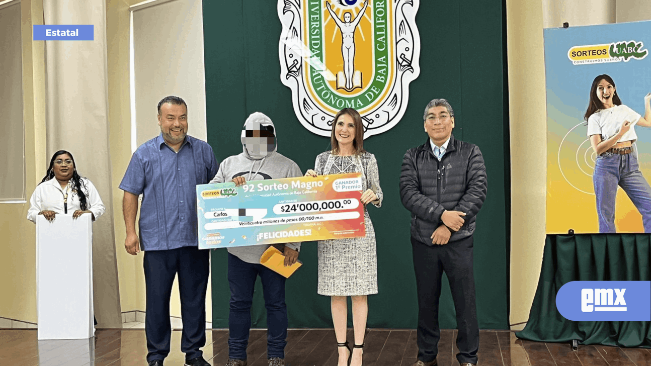EMX-ENTREGAN PREMIOS A GANADORES DE SORTEO UABC