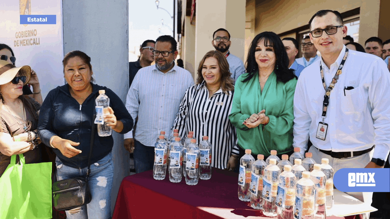 EMX-Anuncia Gobierno de Mexicali y cadena Oxxo apertura de puntos de hidratación
