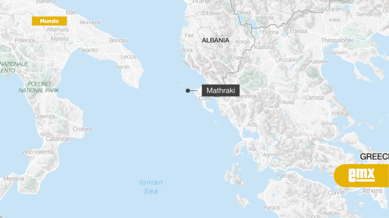 EMX-Encuentran muerto a un turista estadounidense en una pequeña isla griega; hay otros tres viajeros desaparecidos
