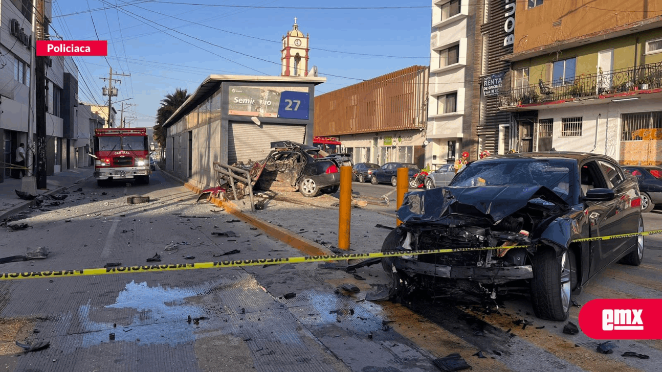 EMX-Dejó accidente dos muertos y varios heridos en Zona Centro