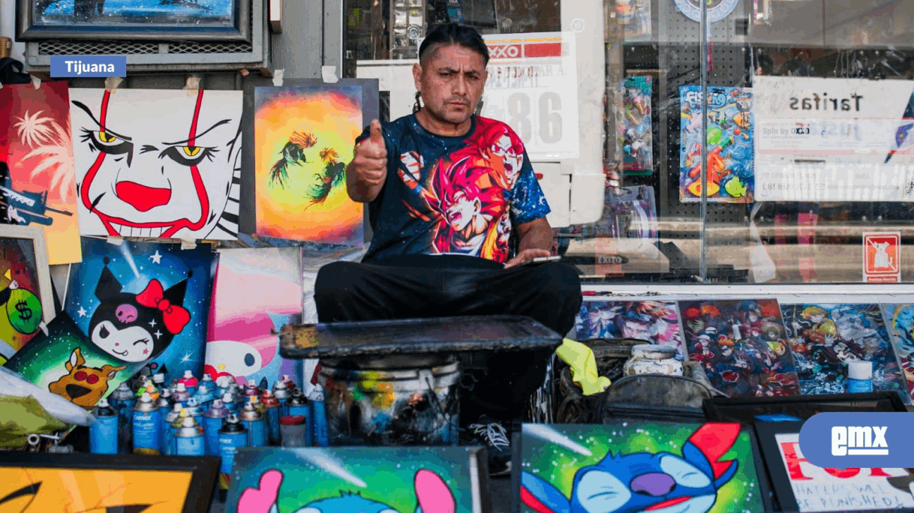 EMX-El artista urbano de la Avenida Revolución 