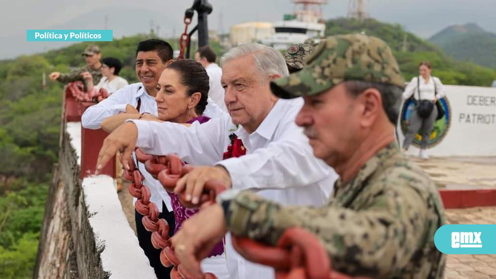 EMX-CLAUDIA SHEINBAUM...Acompaña a López Obrador