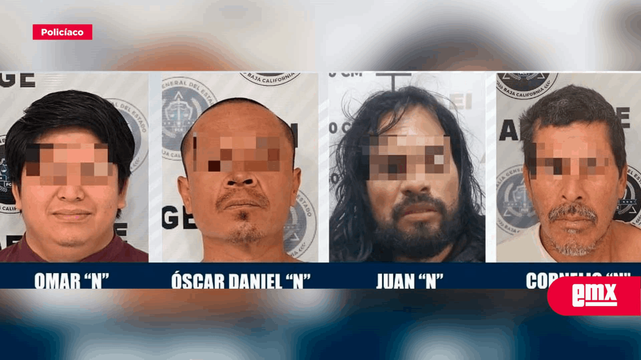 Capturados Cuatro Presuntos Delincuentes En Tijuana - El Mexicano