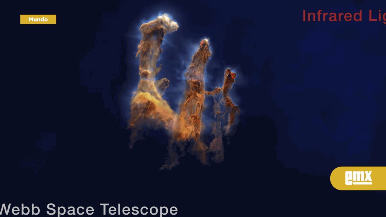 EMX-La NASA comparte increíble video que recorre la nebulosa los ‘Pilares de la Creación’