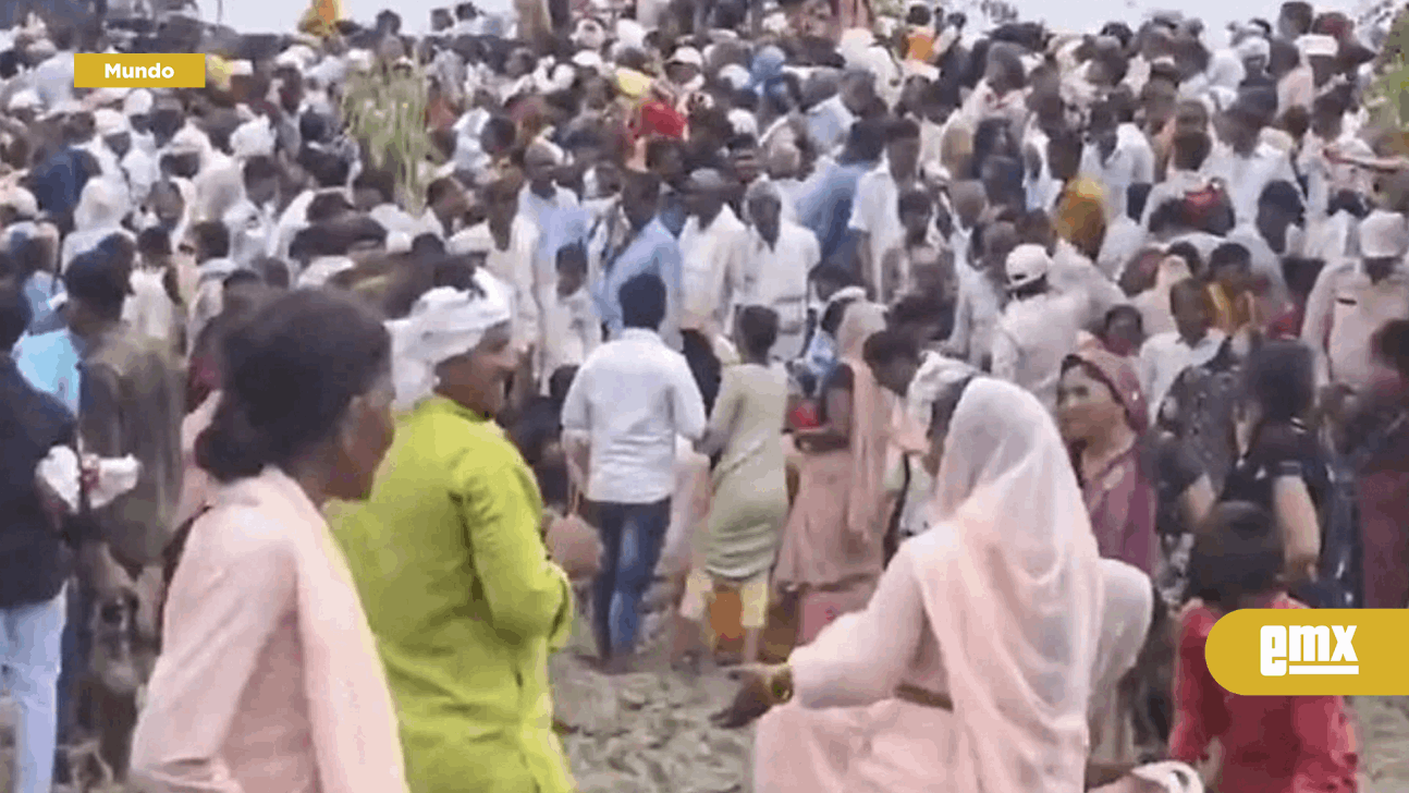 EMX-Estampida durante acto religioso deja más de 50 muertos en la India