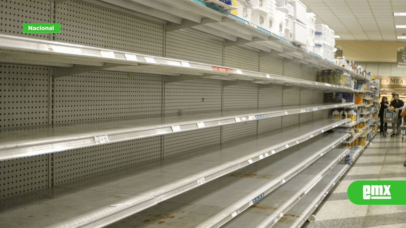 EMX-Supermercados vacíos en Cancún tras compras de pánico por el huracán Beryl