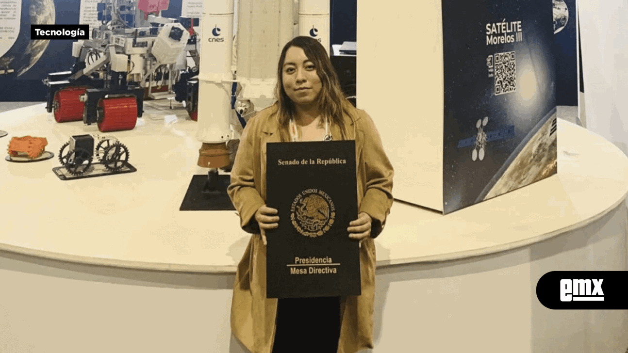 EMX-Mónica Ortiz, astronauta análoga oaxaqueña, fue reconocida por su contribución al sector espacial