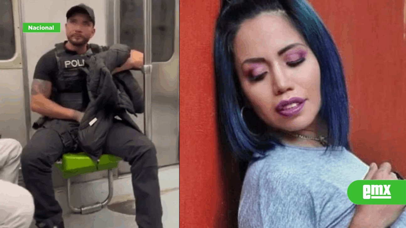 EMX-Hombre que aparece en video sexual de Luna Bella en el Metro es agente de la SSC-CDMX: “Habrá suspensión preventiva”