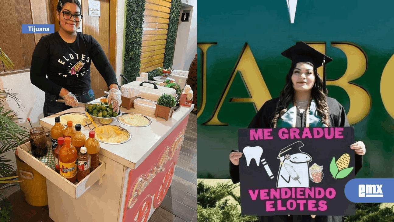 EMX-Con su puesto de elotes logró costear su carrera universitaria