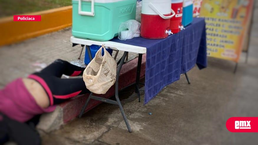 EMX-Disparan contra vendedora de burritos en Ensenada