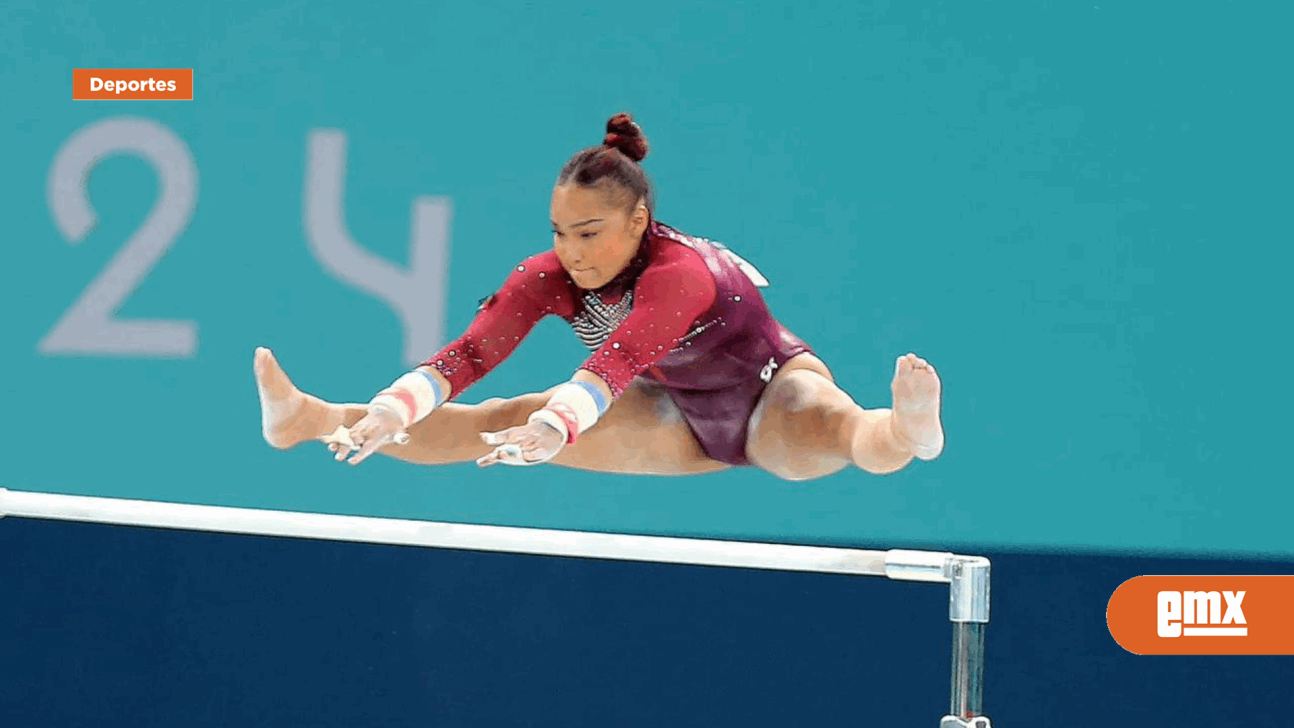 EMX-LA GIMNASTA BAJACALIFORNIANA NATALIA ESCALERA SE PRESENTA EN PARÍS 2024 