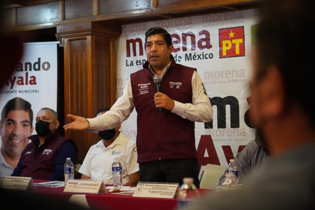 EMX-Constructores locales realizarán obras de Ensenada: Armando Ayala 