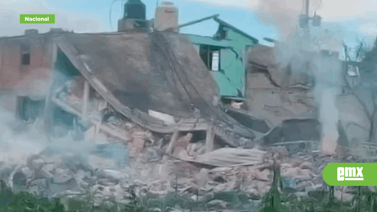 EMX-Explosión de una bodega clandestina de pirotecnia en Tlaxcala deja 4 personas sin vida