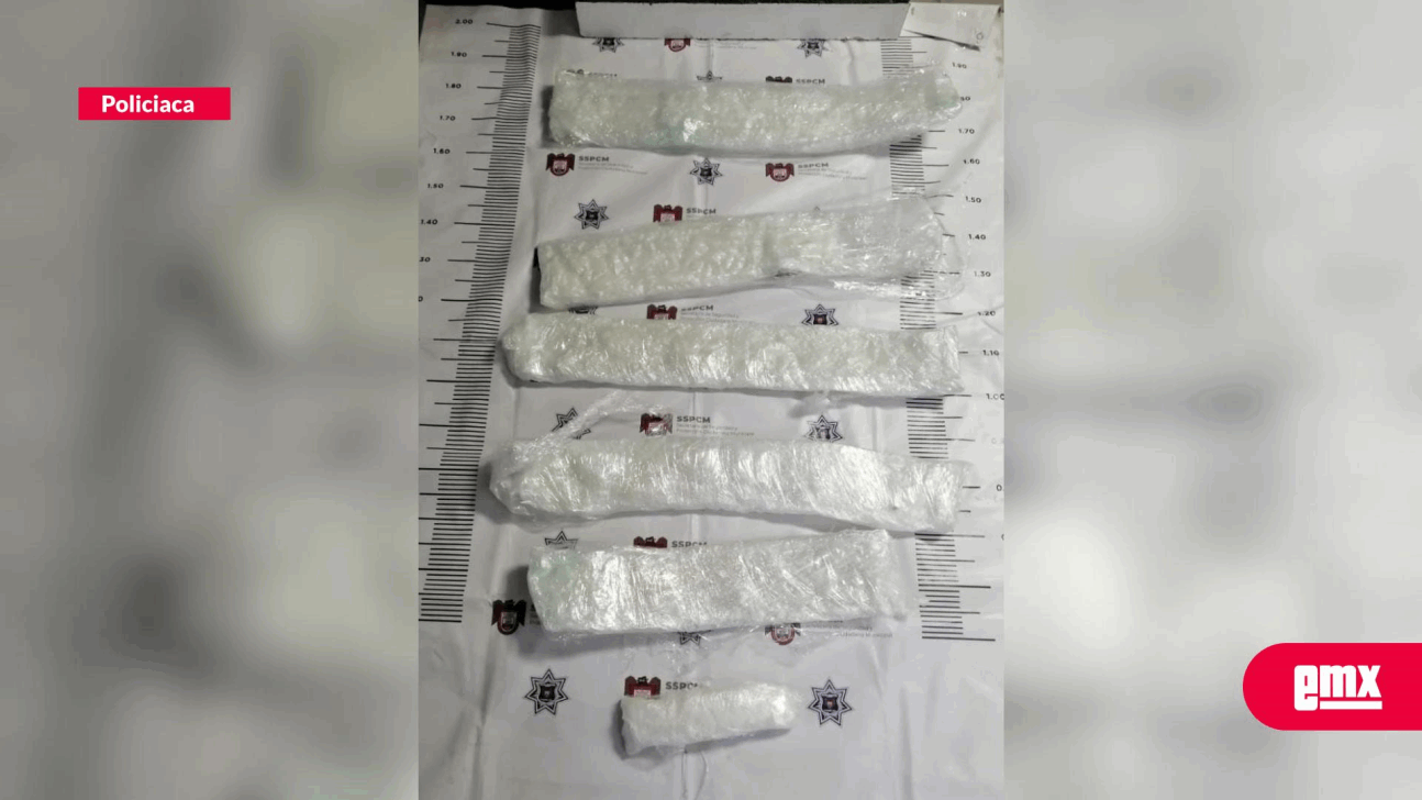 EMX-Decomisa Policía Municipal más de 11 kilos de droga a “mula ciega”