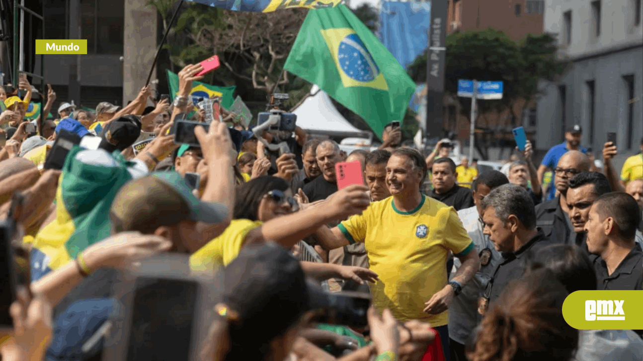 EMX-Bolsonaro reúne a miles de brasileños en defensa de Musk y su batalla contra el Supremo