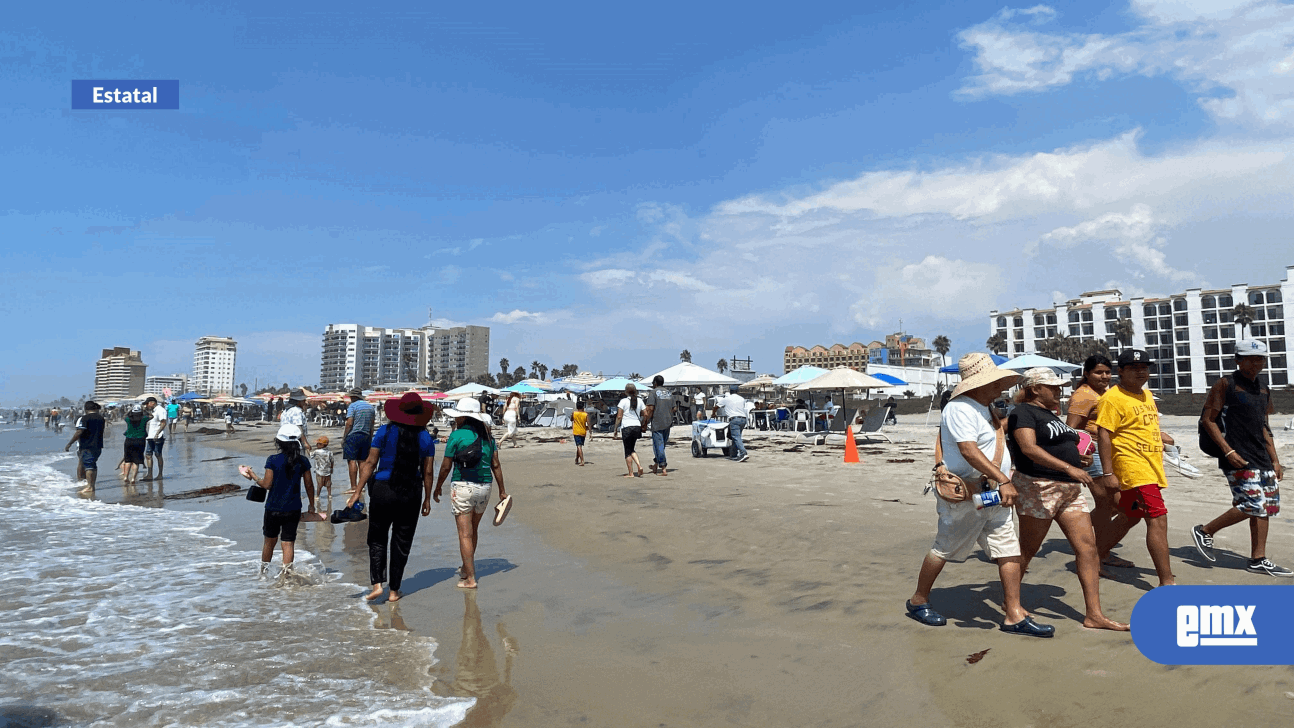 EMX- Bañistas prefieren las playas de Rosarito que las de Tijuana, por contaminación