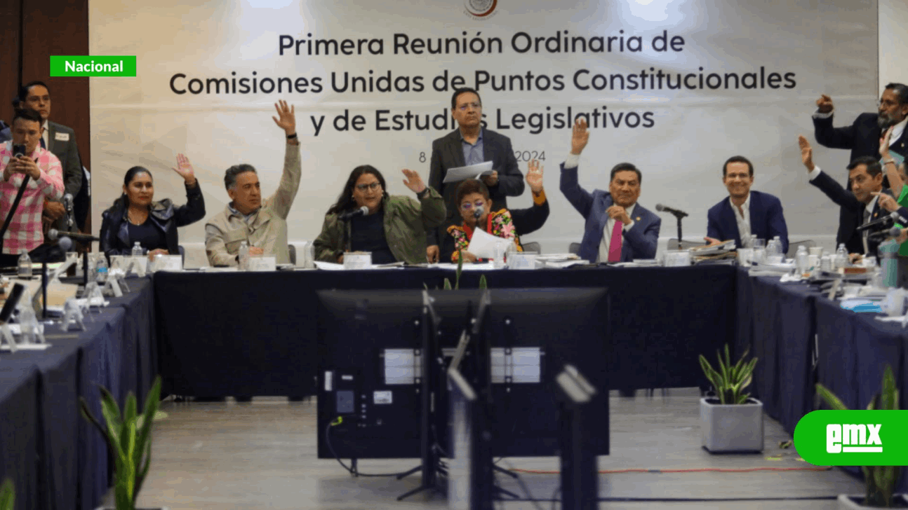 EMX-Reforma al Poder Judicial: Comisiones del Senado aprueban dictamen sin cambios; pasa al pleno