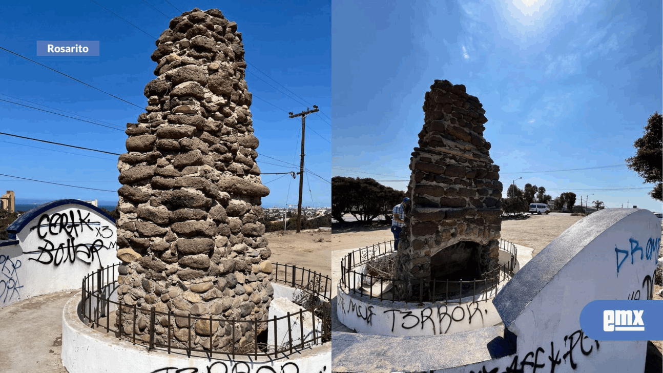 EMX-“La Chimenea de Rosarito”: estructura histórica abandonada