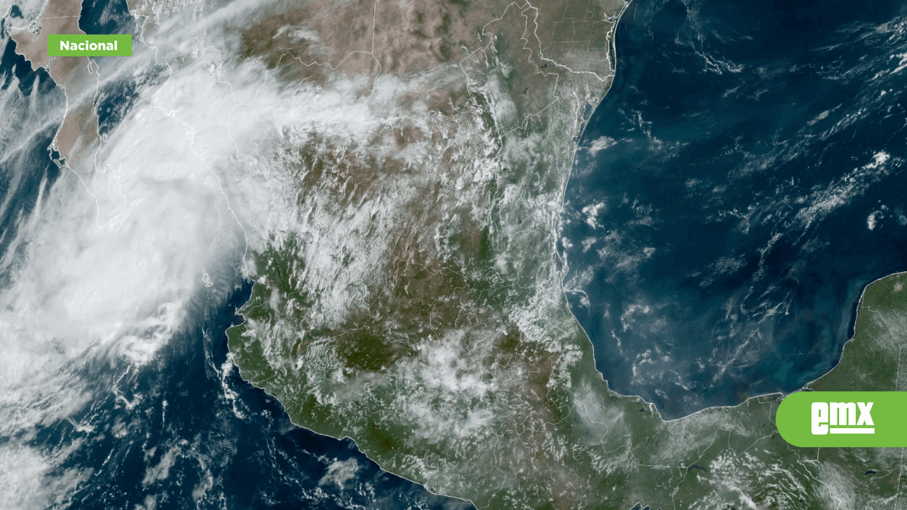 EMX-Tormenta tropical "Ileana" avanza sobre el sur del Golfo de California con fuertes lluvias