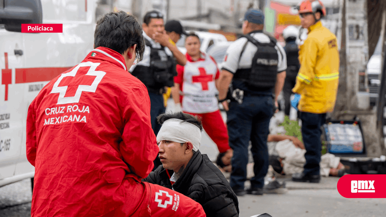 EMX-Motociclista atropella a hombre en situación de calle en la Zona Centro 