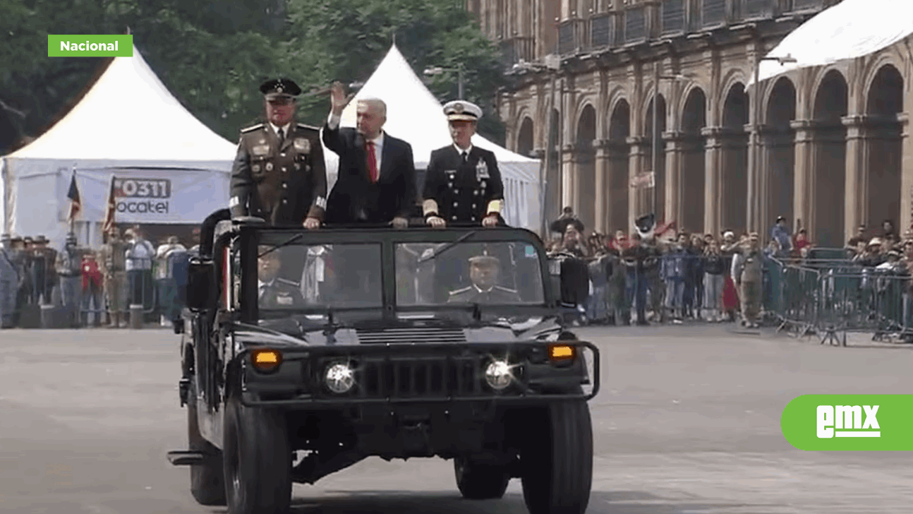 EMX-Último desfile cívico militar del sexenio de AMLO, 16 de septiembre