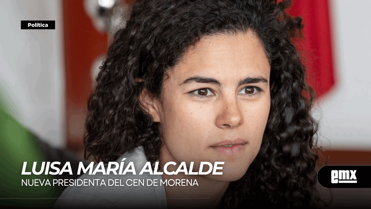 EMX-LUISA MARÍA ALCALDE…nueva presidenta del CEN de MORENA