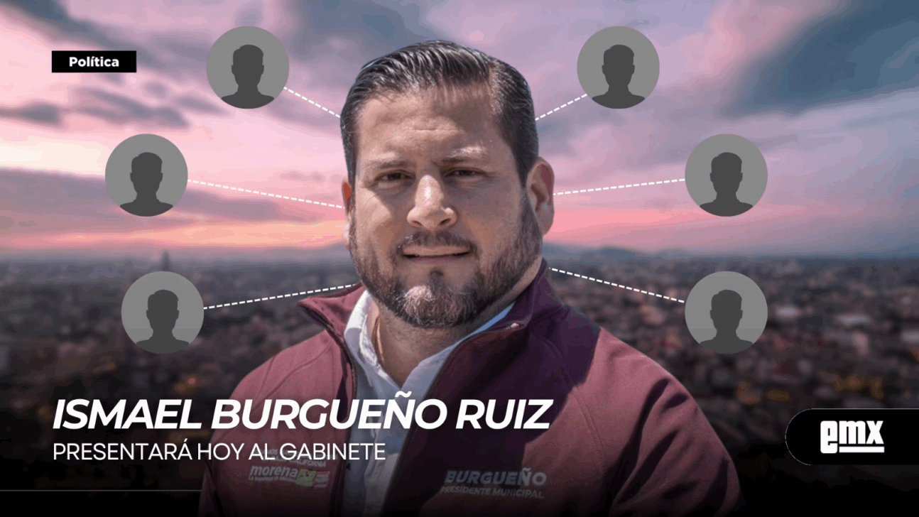 EMX-ISMAEL BURGUEÑO RUIZ…presentará hoy al gabinete