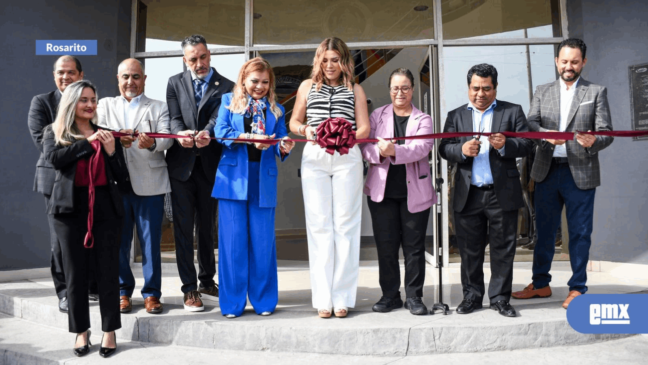 EMX-INAUGURA GOBERNADORA Y MA. ELENA ANDRADE NUEVAS INSTALACIONES DE FGE PLAYAS DE ROSARITO 