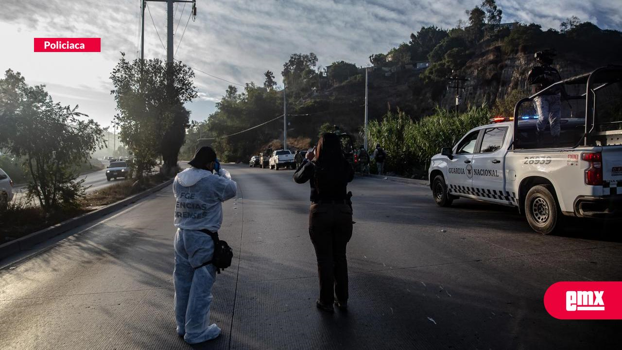 EMX-Abandonan cadáver en libramiento Rosas Magallón con mensaje