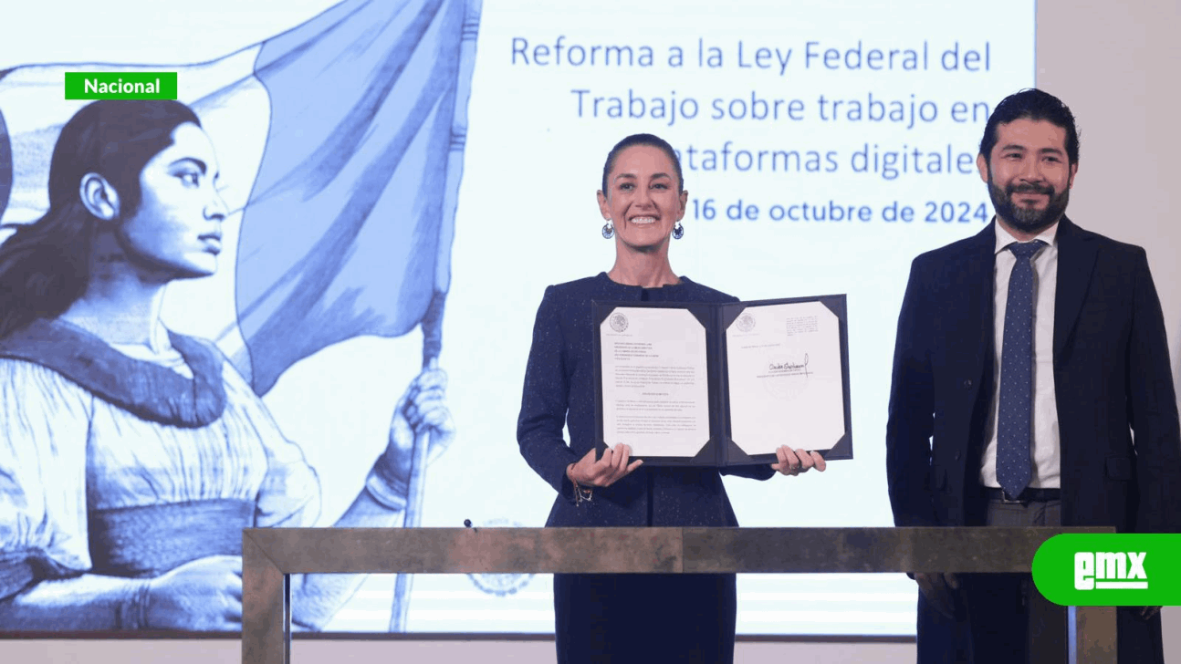 EMX-PRESIDENTA CLAUDIA SHEINBAUM IMPULSA SEGURIDAD SOCIAL PARA TRABAJADORES Y TRABAJADORAS DE APLICACIONES EN TODO EL PAÍS