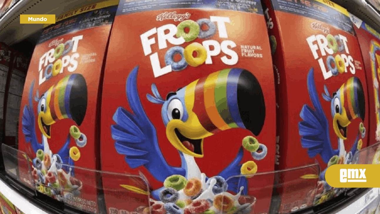 EMX-Manifestantes exigen a Kellogg's que retire colorantes artificiales de Froot Loops y otros cereales