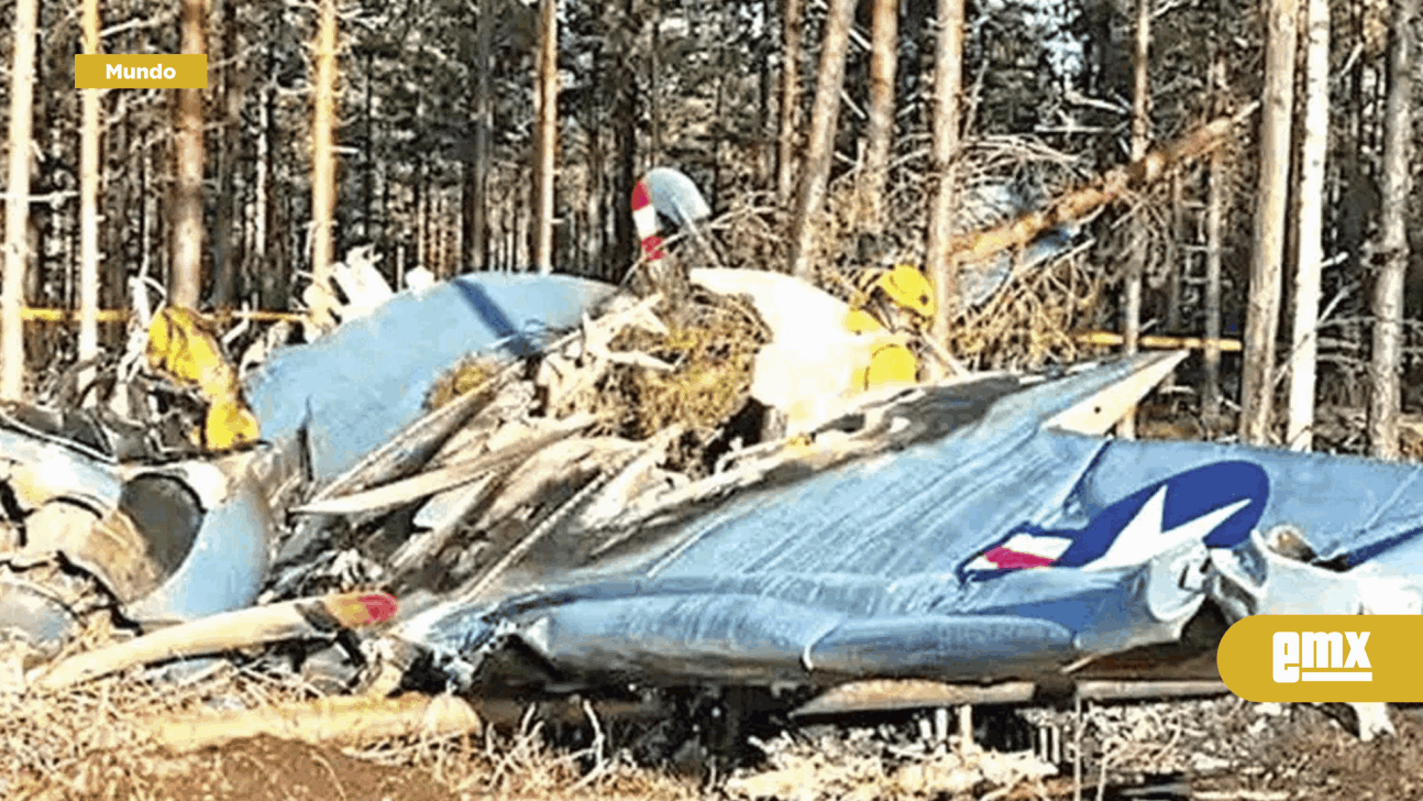 EMX-Mueren 2 al caer avión de la II Guerra Mundial en Finlandia