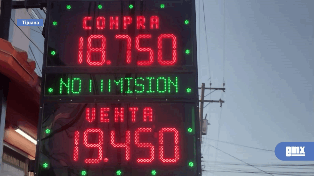 EMX-Tipo de cambio en Tijuana