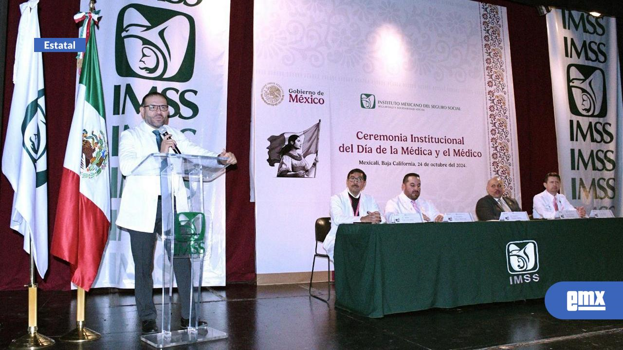 EMX-Entrega IMSS BC 38 reconocimientos a personal de salud y confianza