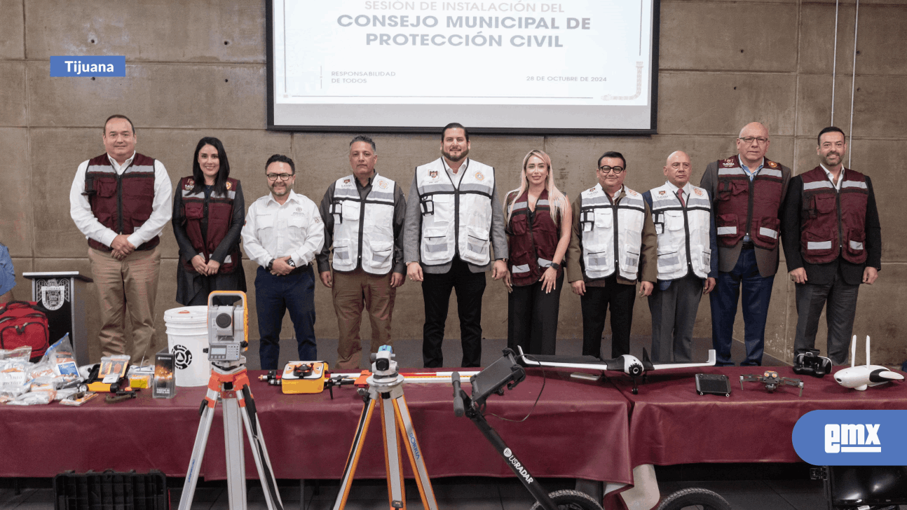 EMX-PONE EN MARCHA ALCALDE ISMAEL BURGUEÑO CONSEJO MUNICIPAL DE PROTECCIÓN CIVIL