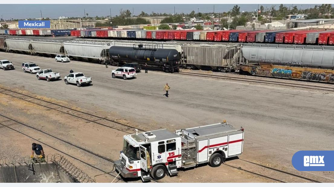 EMX-Cierran-puente-Independencia-por-fuga-de-gas-en-carro-tanque-propiedad-de-Silza-Gas,-en-Mexicali