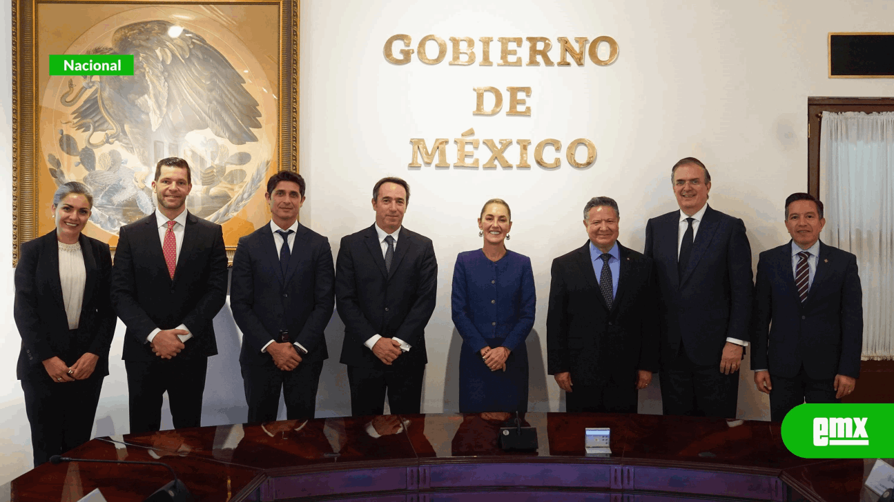 EMX-Presidenta-Claudia-Sheinbaum-Recibe-en-Palacio-Nacional-a-Marcos-Eduardo-Galperin-Lebach,-director-ejecutivo-y-fundador-de-Mercado-Libre