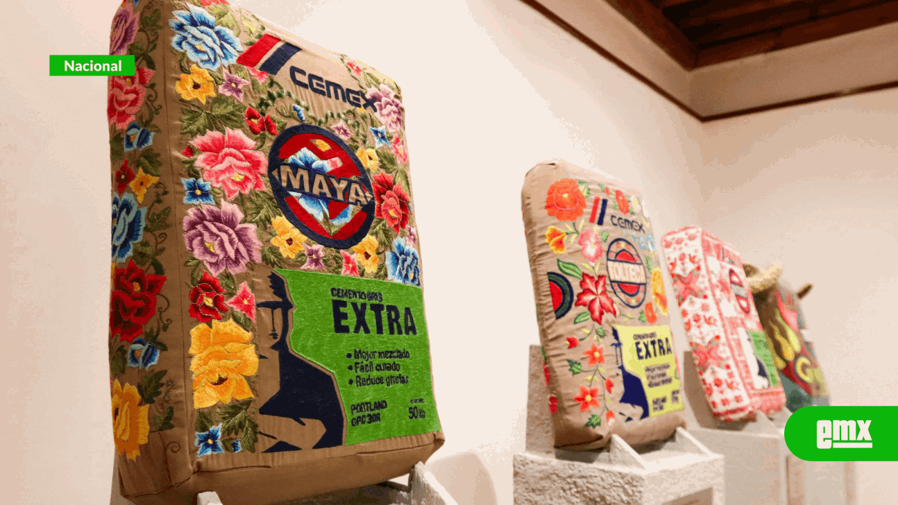 EMX-Cemex celebra con sacos artesanales la diversidad cultural de México en el Franz Mayer