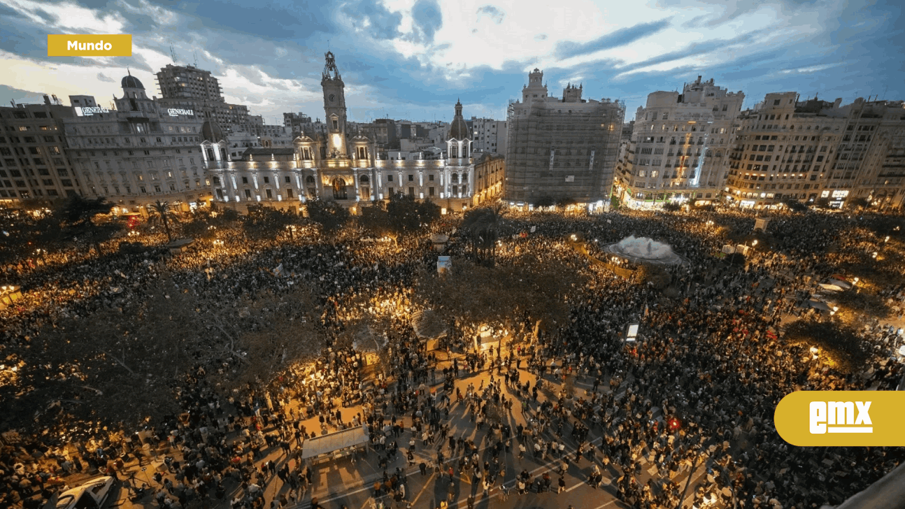 EMX-Miles protestan contra el presidente de Valencia por la mala respuesta a las inundaciones