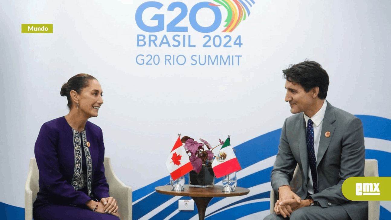 EMX-También-se-reunió-la-Presidenta-de-México-con-Justin-Trudeau