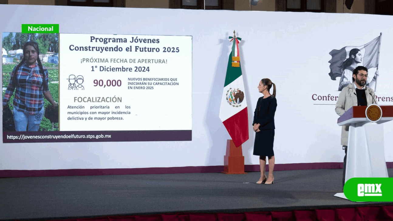 EMX-INICIA-1-DE-DICIEMBRE-INSCRIPCIÓN-AL-PROGRAMA-JÓVENES-CONSTRUYENDO-EL-FUTURO-2025:-PRESIDENTA-CLAUDIA-SHEINBAUM